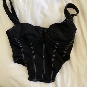 Corset crop top